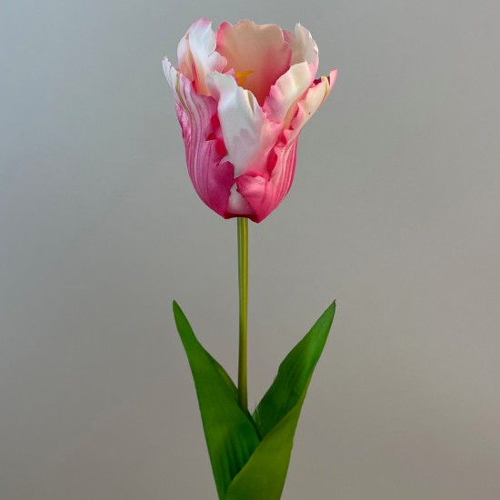 Artificial Parrot Tulips Pink 69cm  - T071 P3