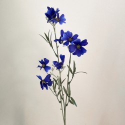 Artificial Tweedia Flowers Blue 58cm - T077 R3