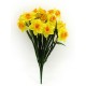 Two Tone Daffodil Bunch 48cm - D002 F2