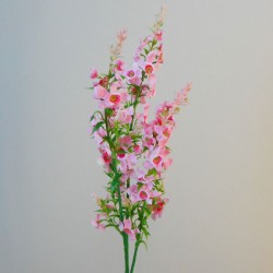 Artificial Verbascum Light Pink 75cm - V038 R3
