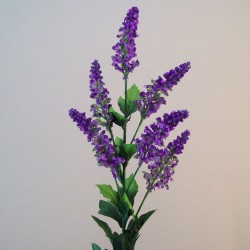 Artificial Veronica Cottage Garden Flowers Purple 87cm - V021 R4