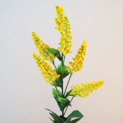 Artificial Veronica Cottage Garden Flowers Yellow 87cm - V022 R4