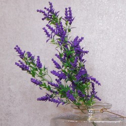 Artificial Veronica Flowers Purple 70cm - V009 Q4