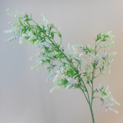 Artificial Veronica Flowers White 70cm - V019 AA4