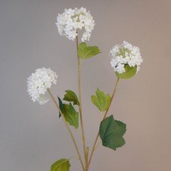 Artificial Viburnum White 73cm - V040 N4