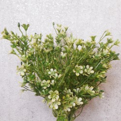 Artificial Wax Flower Plants White 38cm - W011 DD3