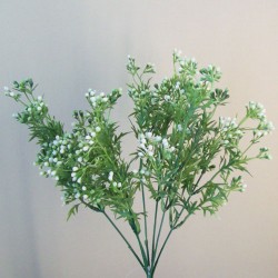 Artificial Wax Flowers Buds White - WAX001 Q4