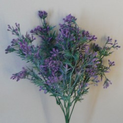 Artificial Wax Flowers Buds Purple - WAX008 R4