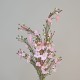 Artificial Wax Flowers Pink 62cm - W011 M3