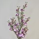Artificial Wax Flowers Purple 62cm - W010 M3