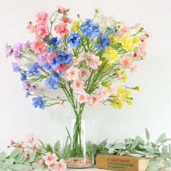 Artificial Wild Flowers Blue 72cm - W073 EE2