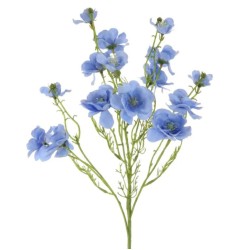 Artificial Wild Flowers Blue 72cm - W073 EE2