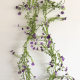 Artificial Wild Flowers Garland Purple 180cm - W054 JJ3