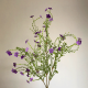 Artificial Wild Flowers Spray Purple 76cm - W053 