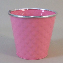 12cm Dapple Pot Pink -  POT007 2D