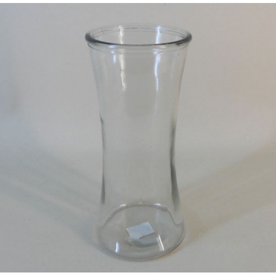 25cm Recycled Glass Hand Tied Flower Vase - GL091 3B