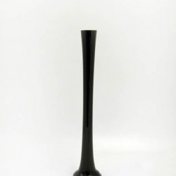 Black Lily Flower Vase 40cm - GL003 6D