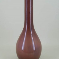 40cm Brown Teardrop Flower Vase - GL052 4D