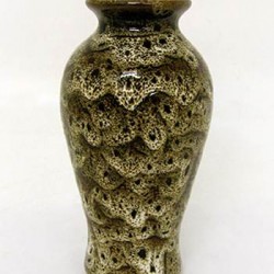 Tortoiseshell Ceramic Vase 15.5cm - VS010 1C