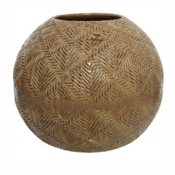 Aztec Glazed Vase 22cm - VS003