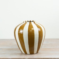 Betty Vase Mustard 27cm - VS042