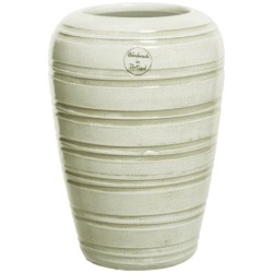 Cream Glazed Vase 25cm - VS085