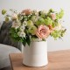 Cream with Grey Fleck Large Ceramic Vase 26cm - VS039 11B