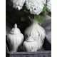 Marble Large Ginger Jar 32cm - LUX029 10D