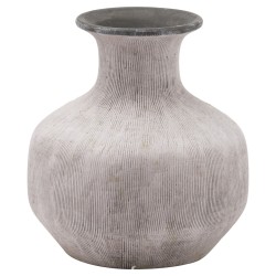 Squat Stone Vase Bloomville 26cm - LUX049