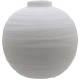 Tiber Matt White Ceramic Vase 28cm - VS034 Tiber Matt White Ceramic Vase 28cm - VS034