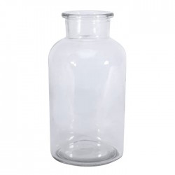 Chunky Glass Apothecary Flower Vase 30cm - GL057 8D