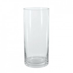 Clear Glass Cylinder Vase 25cm x 10cm - GL021 4C