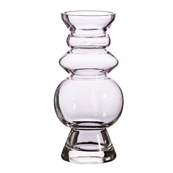 Selina Glass Vase Clear 17cm - GL060 8C