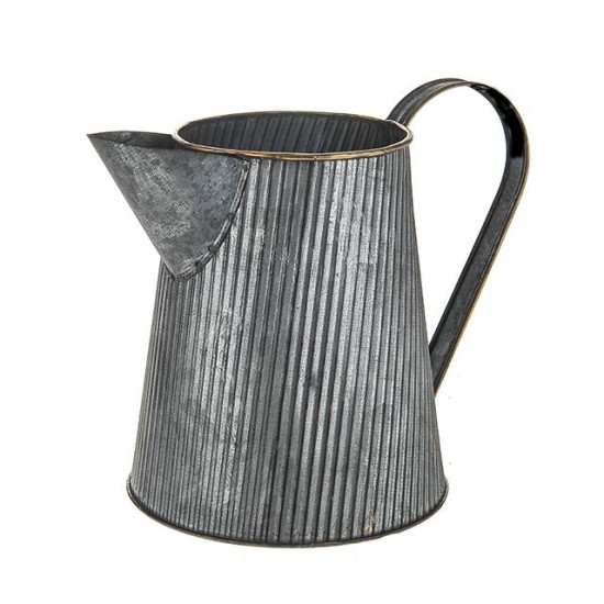 Rustic Zinc Jug 16cm - JUG003 4D