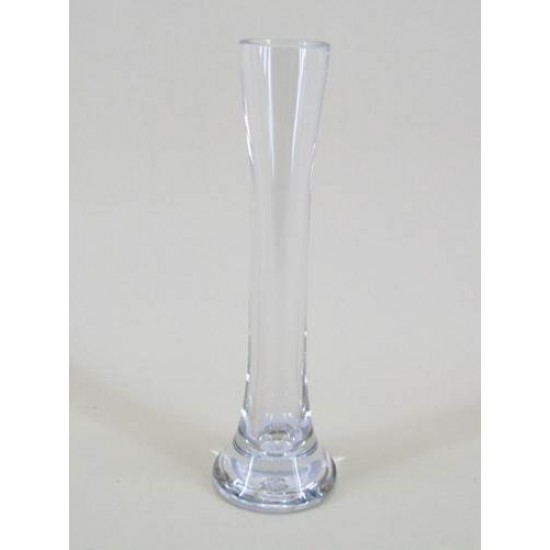 19.5cm Mini Lily Flower Vase Clear Glass - GL009  8C