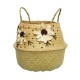 Decorated Belly Basket 36cm - BKT003