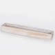 White Washed Wooden Trough 52cm -  BOX010 BC