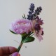 Cottage Garden Buttonhole Mauve - BH009