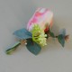 Bowness Faux Flowers Boutonniere Pink Tulip - BOW003