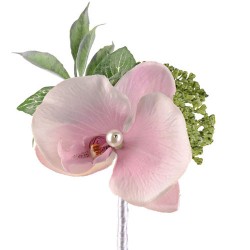 Pearl Wedding Orchid Corsage or Buttonhole Pink - PEA010 GS3A