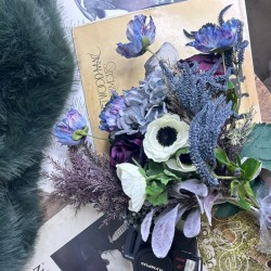 Aurora Faux Flowers Elopement Bouquet - AURO01