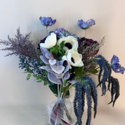 Aurora Faux Flowers Elopement Bouquet - AURO01