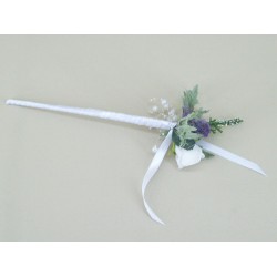 Memory Lane Thistle Bridesmaid Flower Wand - ADEC02z