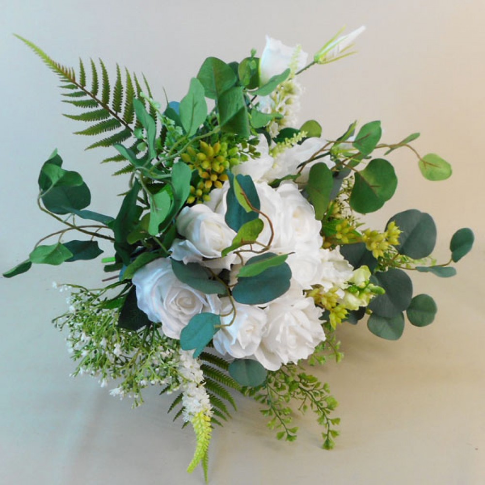 Coniston Faux Flowers Wedding Bouquet Artificial Wedding Flowers