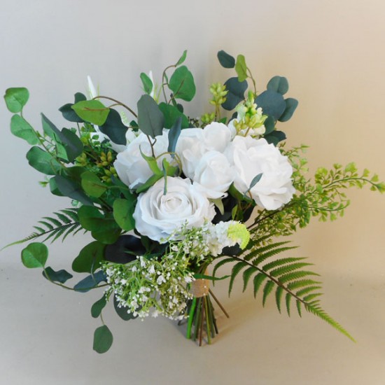 Coniston Faux Flowers Wedding Bouquet Bride - CON001