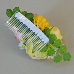 Buttermere Faux Flowers Hair Slide - BUT004