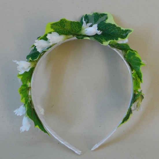 Loweswater Faux Flowers Head Band Ivy - LOW005