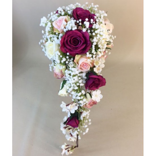 Artificial Flowers Wedding Bouquet Abi - ABI002