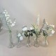 Bud Vase Wedding Centrepiece or Table Runner | Centerpiece Flower Arrangement - WED001