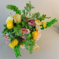 Buttermere Faux Flowers Wedding Bouquet Bride - BUT001